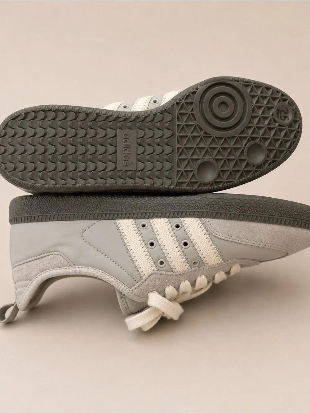 Adidas x C.P. Company Italia Spezial Sneakers Grey Taupe Cream M 6.5 / W 7.5 - Picture 6 of 10